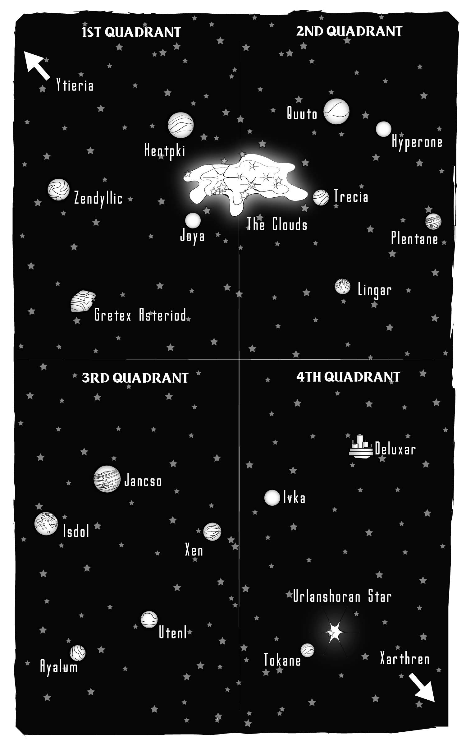 Jetta - star map